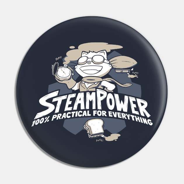 Steampower Pin by samandfuzzy