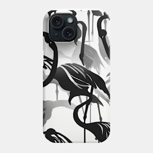 Flamingo Shadow Silhouette Anime Style Collection No. 140 Phone Case