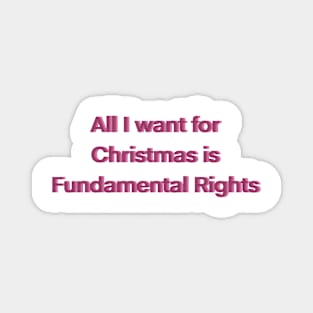 Fundamental Rights Magnet