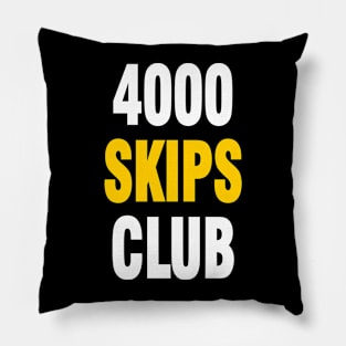 4000 SKIPS CLUB Pillow