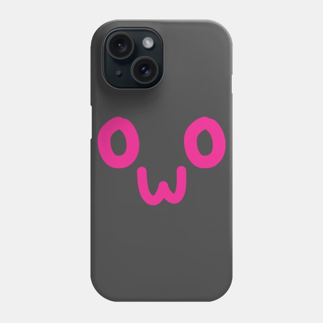 OwO Emote Phone Case by MimicGaming