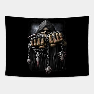 Game Over - Gothic Reaper - Spiral Original Tapestry