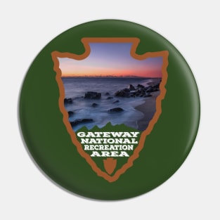 Gateway National Recreation Area photo arrowhead Pin