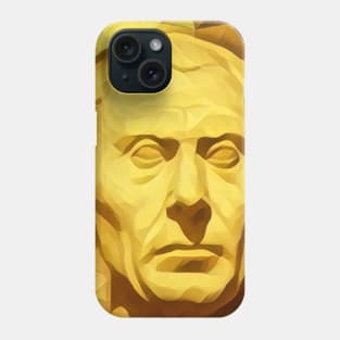 Suetonius Golden Portrait | Suetonius Artwork 9 Phone Case