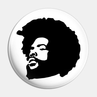 Questlove - Face Pin