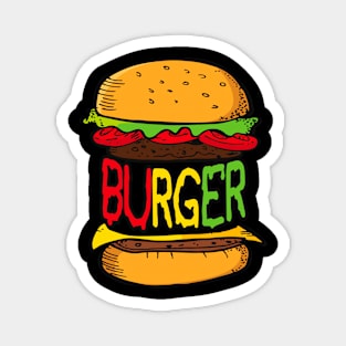 Burger Magnet