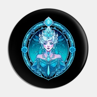 The Elvish Ice Queen Pin