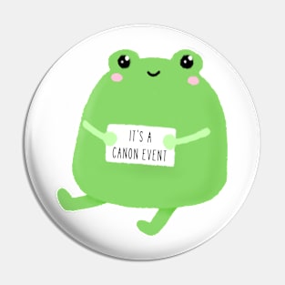 Its a canon event frog Pin