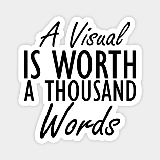 Special Education - A visual is a worth a thousand words Magnet