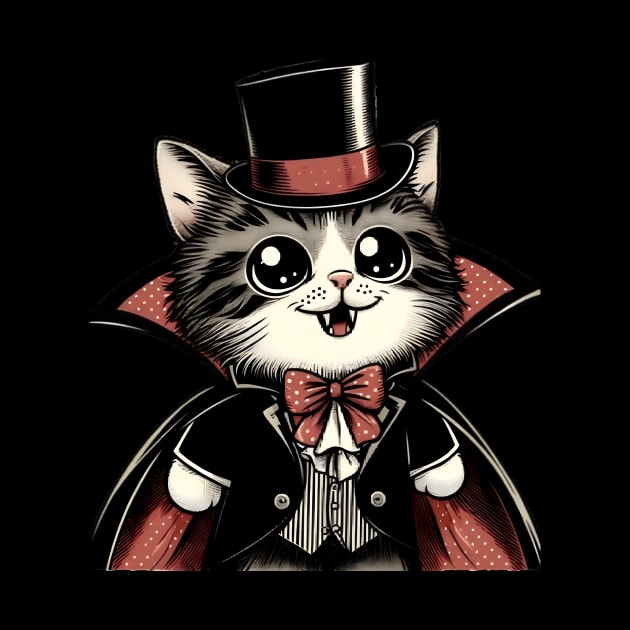 Vampire cat by NightvisionDesign