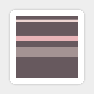 A fabulous compound of Wenge, Spanish Gray, Pale Pink and Pale Chestnut stripes. Magnet