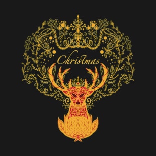 Golden Christmas T-Shirt