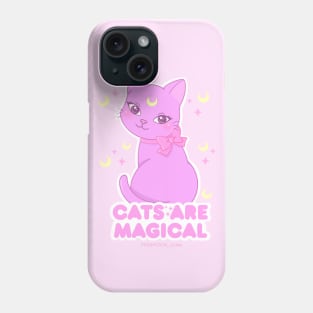 Cats are magical Phone Case