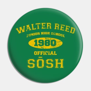 Walter Reed Sosh 1980 Pin