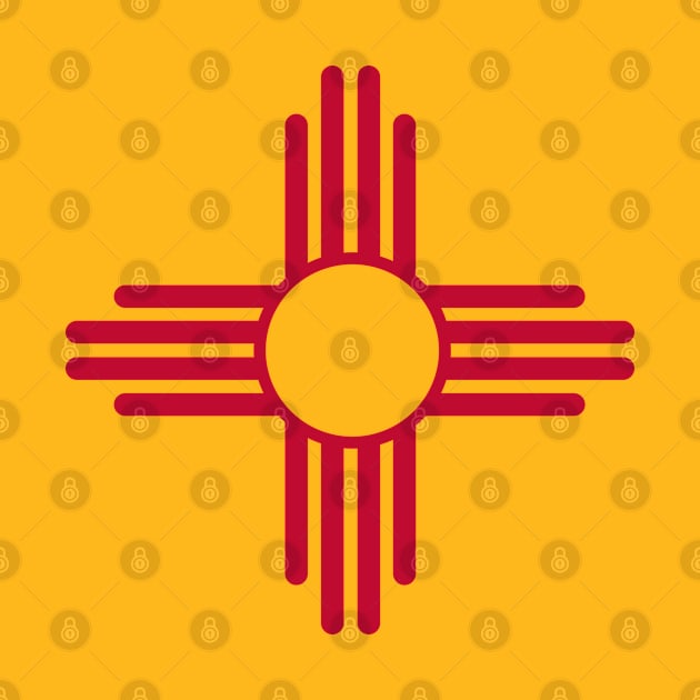 New Mexico Flag by Historia