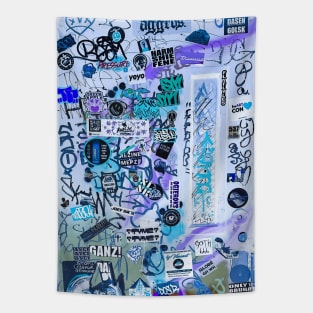 Urban Graffiti Street Style Design NYC Tapestry