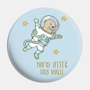 Otter this World Pin