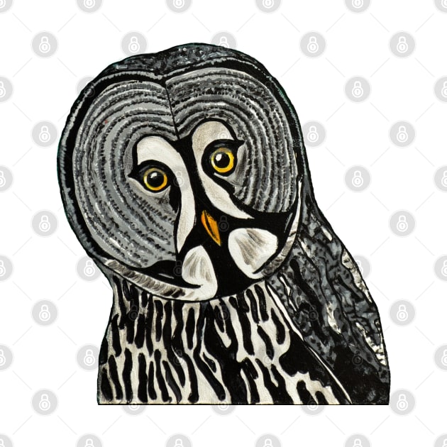 Great Gray Owl by Peleegirl