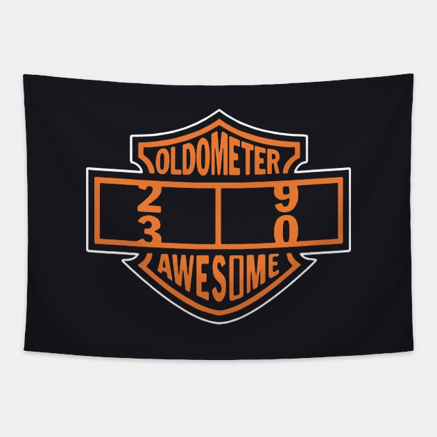Oldometer Awesome 23 90 Number Awesome Tapestry by huepham613