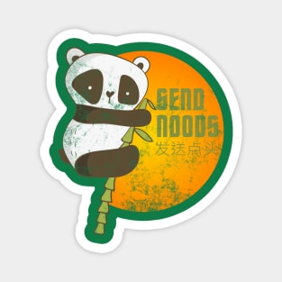 Send Noods Cute Panda Magnet