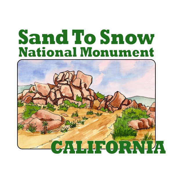 Sand To Snow National Monument, California by MMcBuck