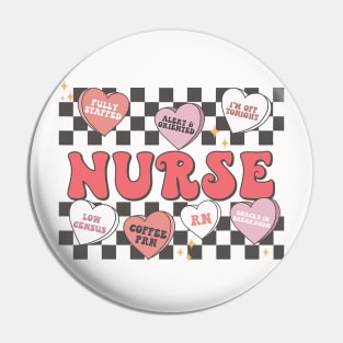 Nurse Valentine Gift Pin