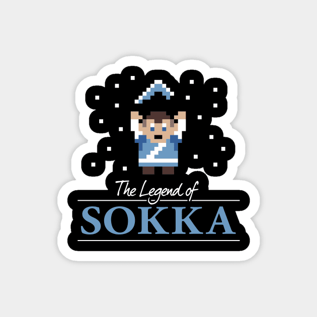 The Legend of Sokka Magnet by adho1982