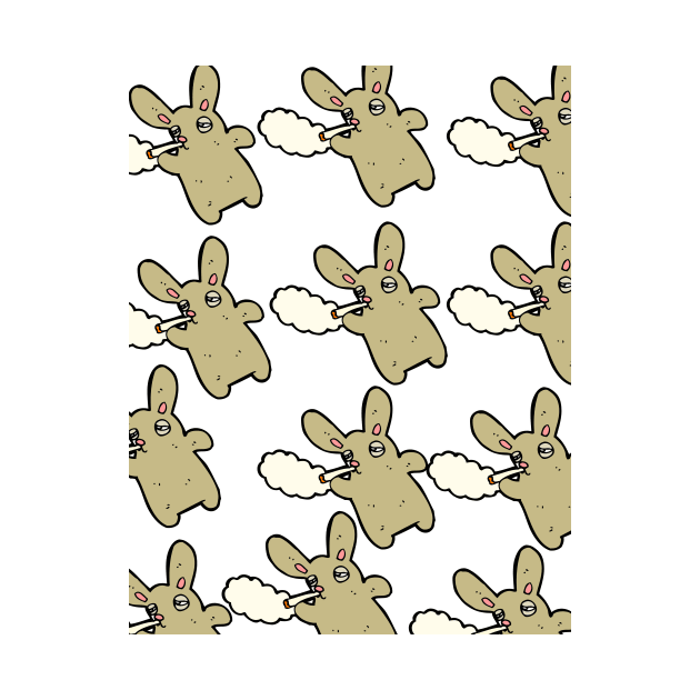 Chill Bunny Rabbit by Ashley Jane