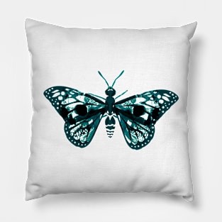 Wasp-butterfly impostor Pillow