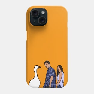 Distracted Boyfriend Meme Gaming Goose and Couple Phone Case