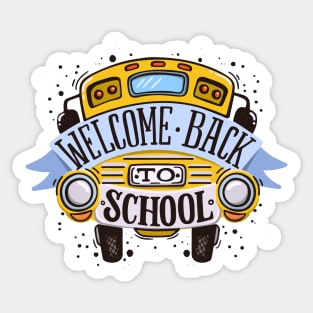 back to school' Sticker | Spreadshirt