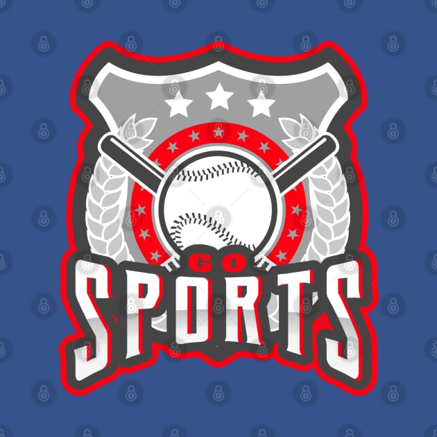 Go Sports - Baseball Fan by Meta Cortex