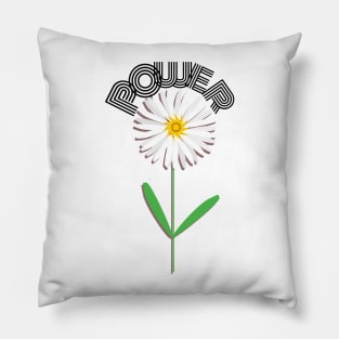 Daisies and bees, Flower Power! Pillow