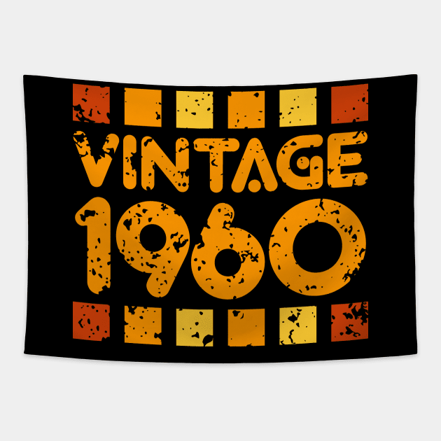 Vintage 1960 Tapestry by colorsplash