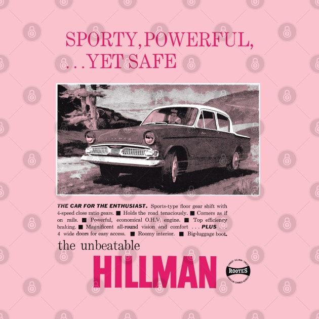 HILLMAN MINX - advert by Throwback Motors