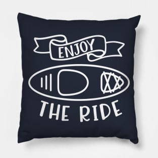 Enjoy The Ride Kayaking Camping Pillow