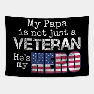 Military Family Veteran Support My Papa Us Veteran My Hero Tapestry