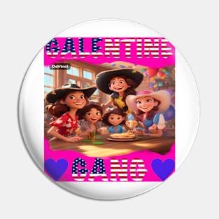 Galentine gang night out Pin