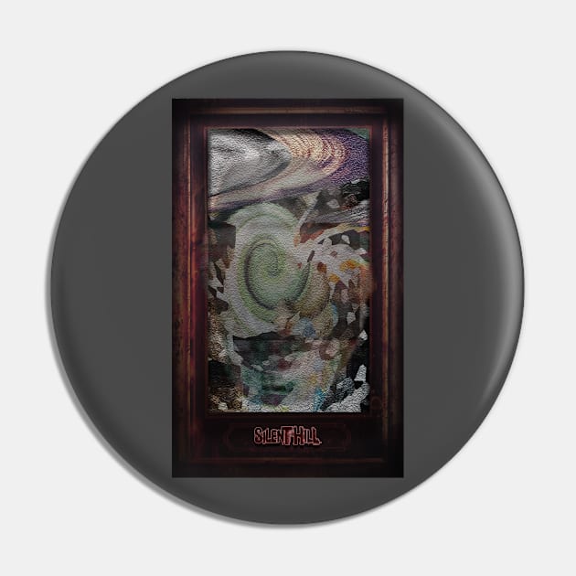 Silent Hill Legacy Painting Pin by J. Quinzelle