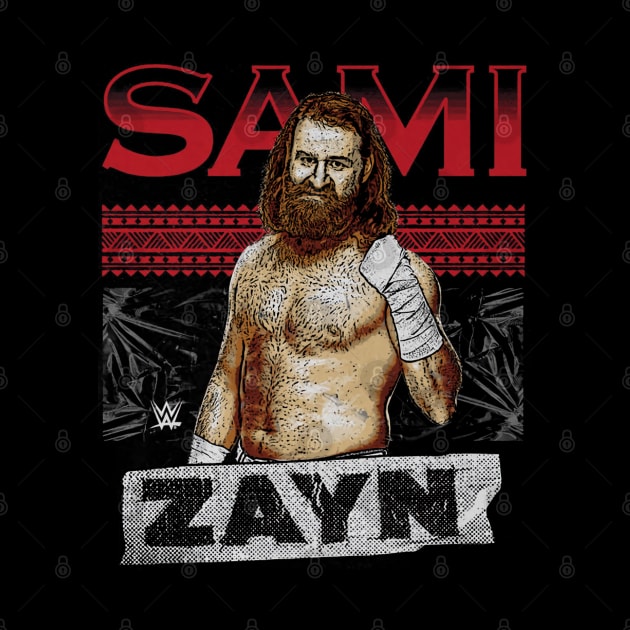 Sami Zayn Poster by MunMun_Design