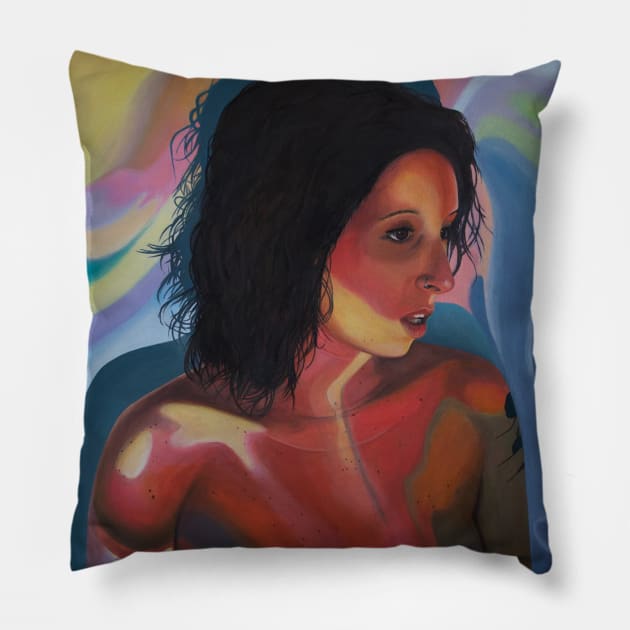 Good JuJu Pillow by EmilyLovejoy