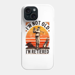 Vintage Retirement Vibes Tee Phone Case