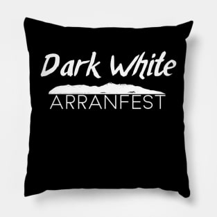 Dark White ArranFest Dark Edition Pillow