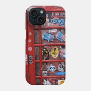 Red Telephone Box on Royal Mile, Edinburgh Phone Case