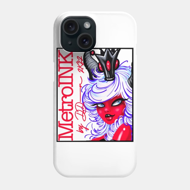 MetroINK Diva Phone Case by MetroInk