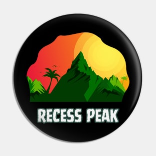 Recess Peak Pin