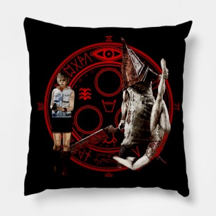 pyramid head Pillow