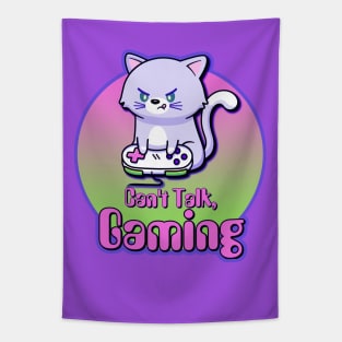 Can't Talk, Gaming Purple Tapestry