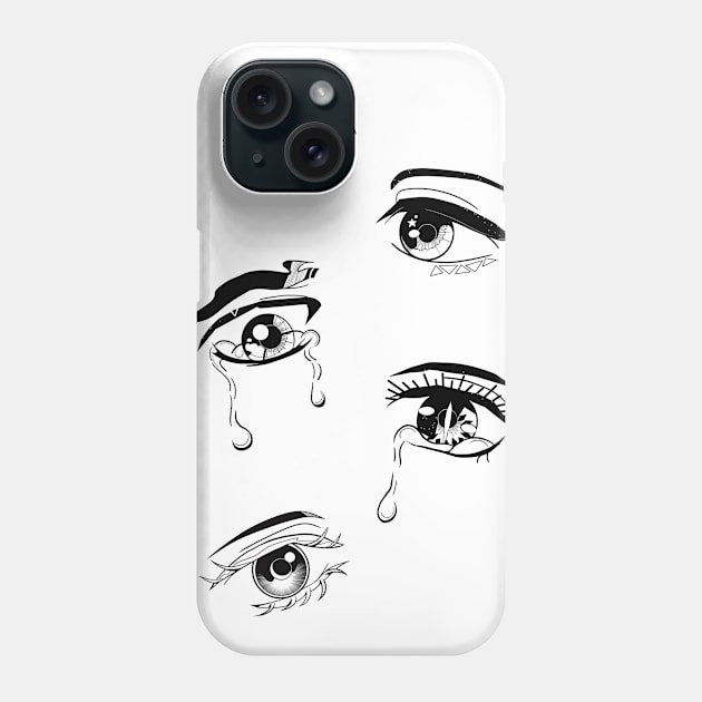 Anime Eyes (OC) Phone Case by ARCHEN