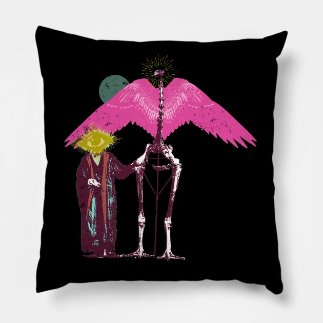 ESOTERIC ARCHAEOLOGY Pillow by Showdeer